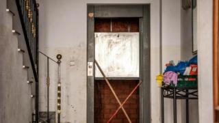 Ascensor averiado por la dana. Efe