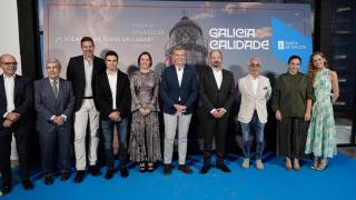 Presentación de la campaña turística de Galicia en Madrid.