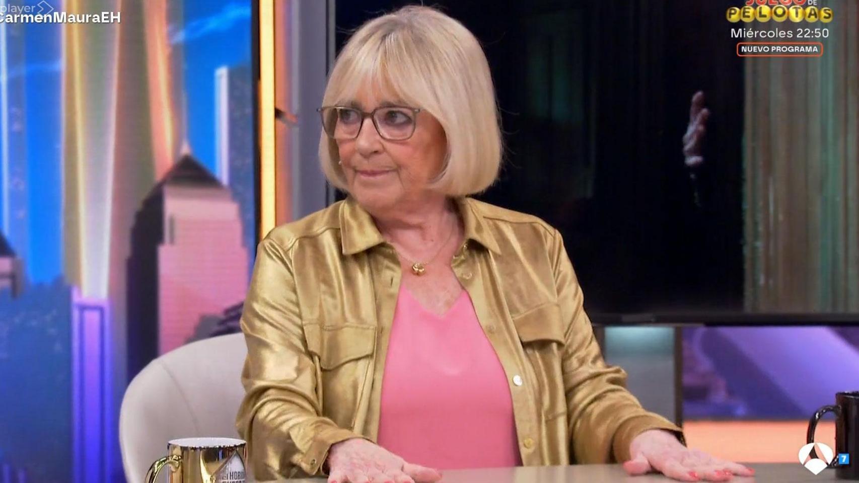 Carmen Maura en 'El Hormiguero'.