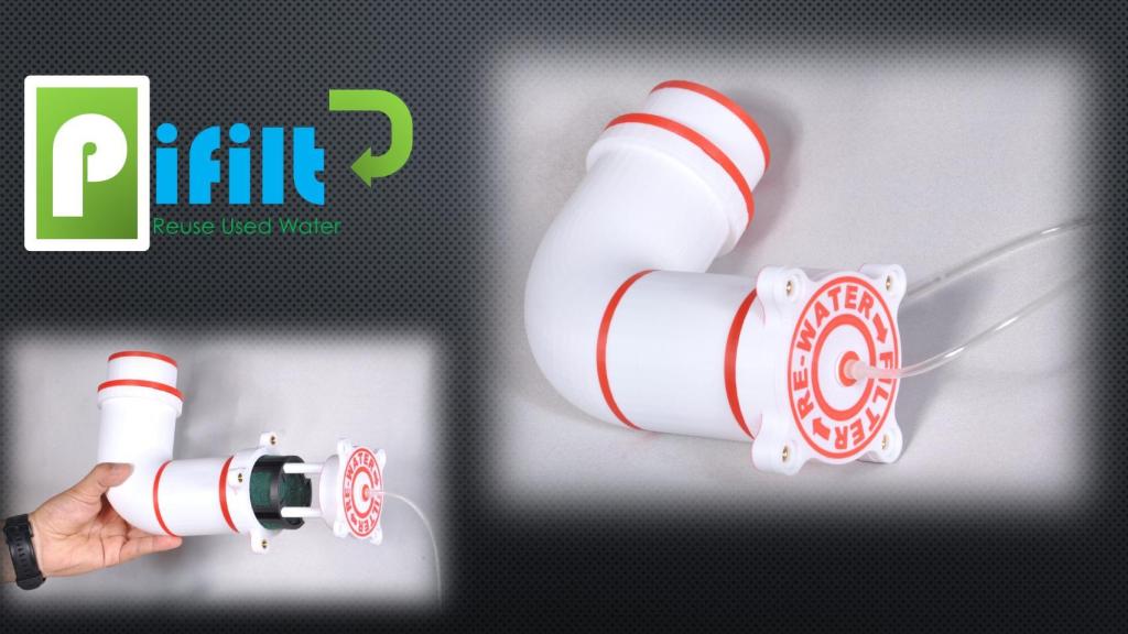 El filtro de tuberías Pifilt.