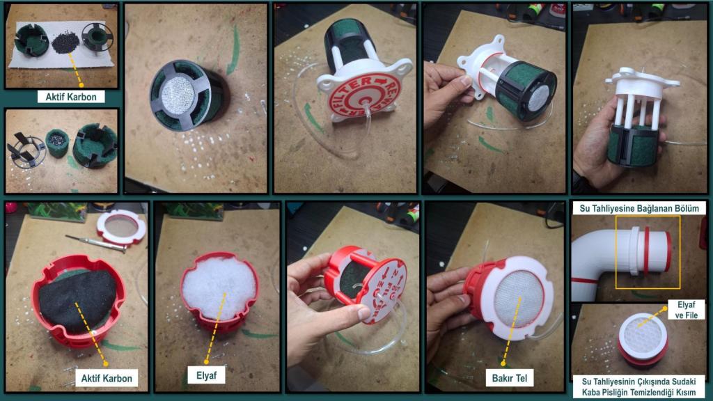 El filtro de tuberías Pifilt.