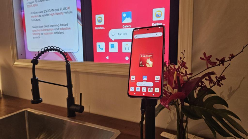 Teléfono con el procesador de Qualcomm