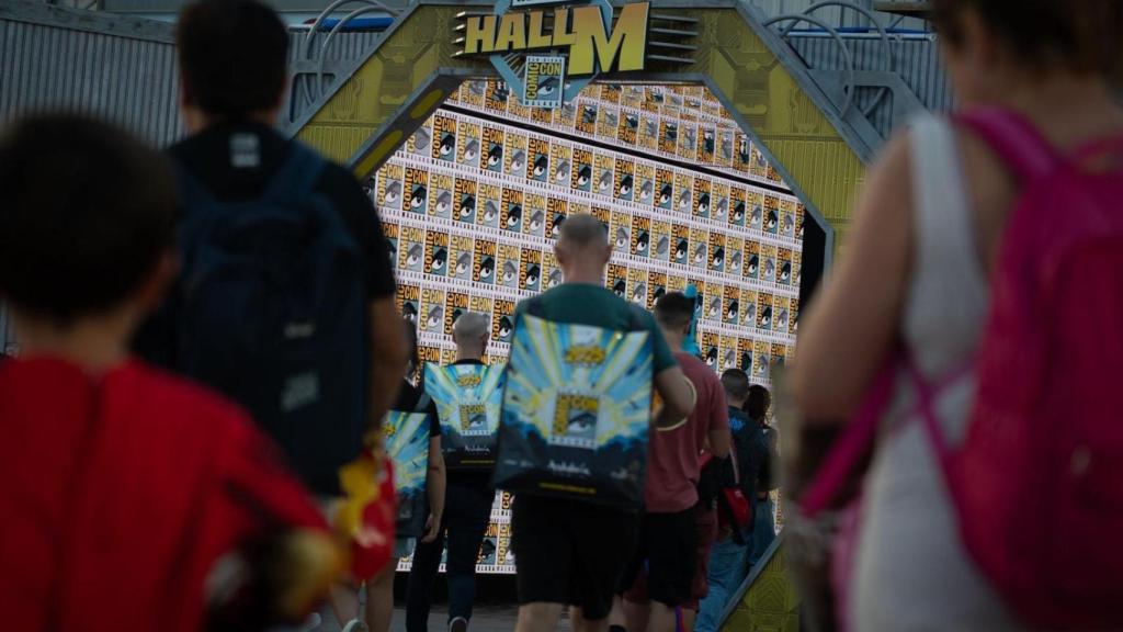 Un grupo de asistentes a la Comic Con Málaga.