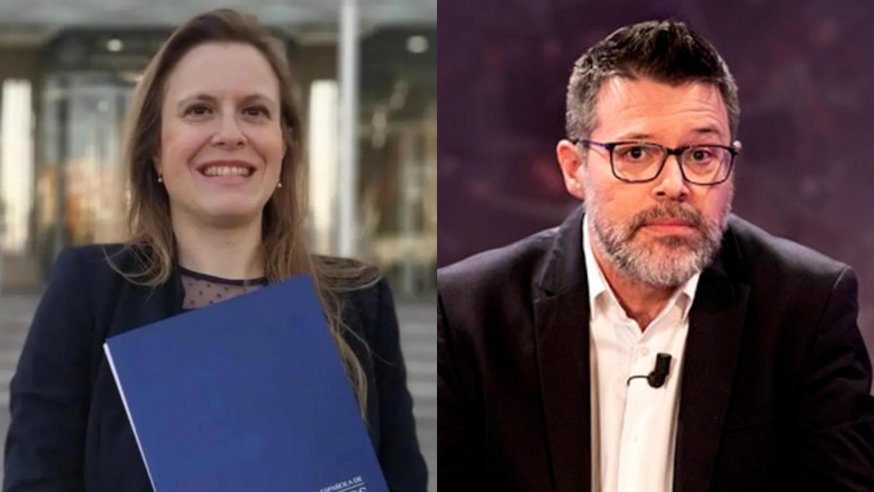 La vallisoletana Polonia Castellanos y el salmantin oHéctor de Miguel 'Quequé'