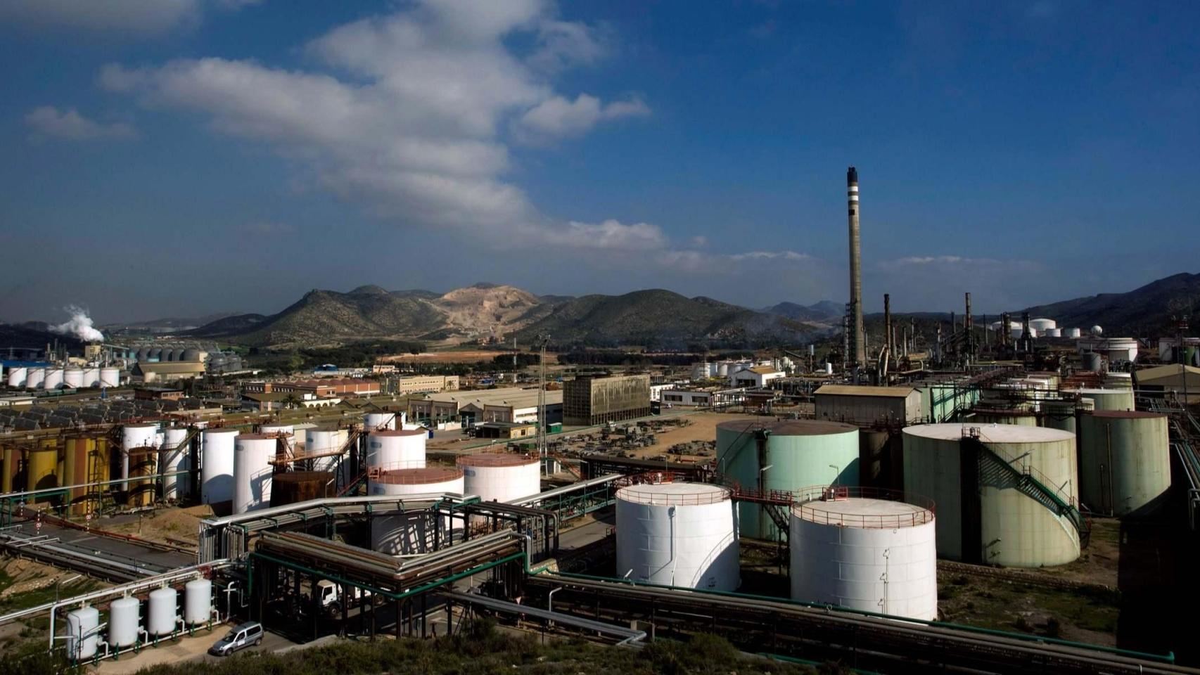 Refinería de Cartagena (Murcia) de Repsol