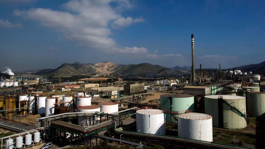 Refinería de Repsol en Cartagena (Murcia).