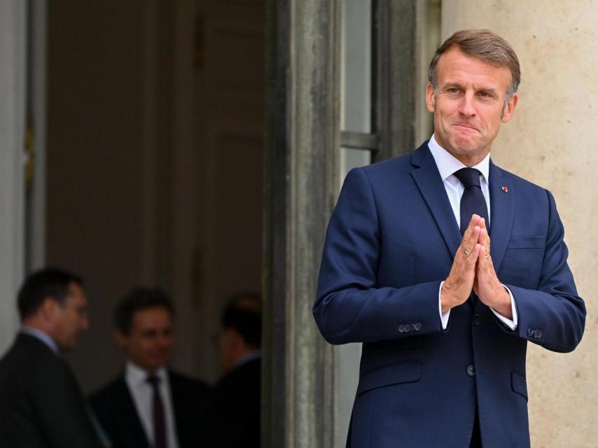 Emmanuel Macron el pasado 16 de septiembre en París.