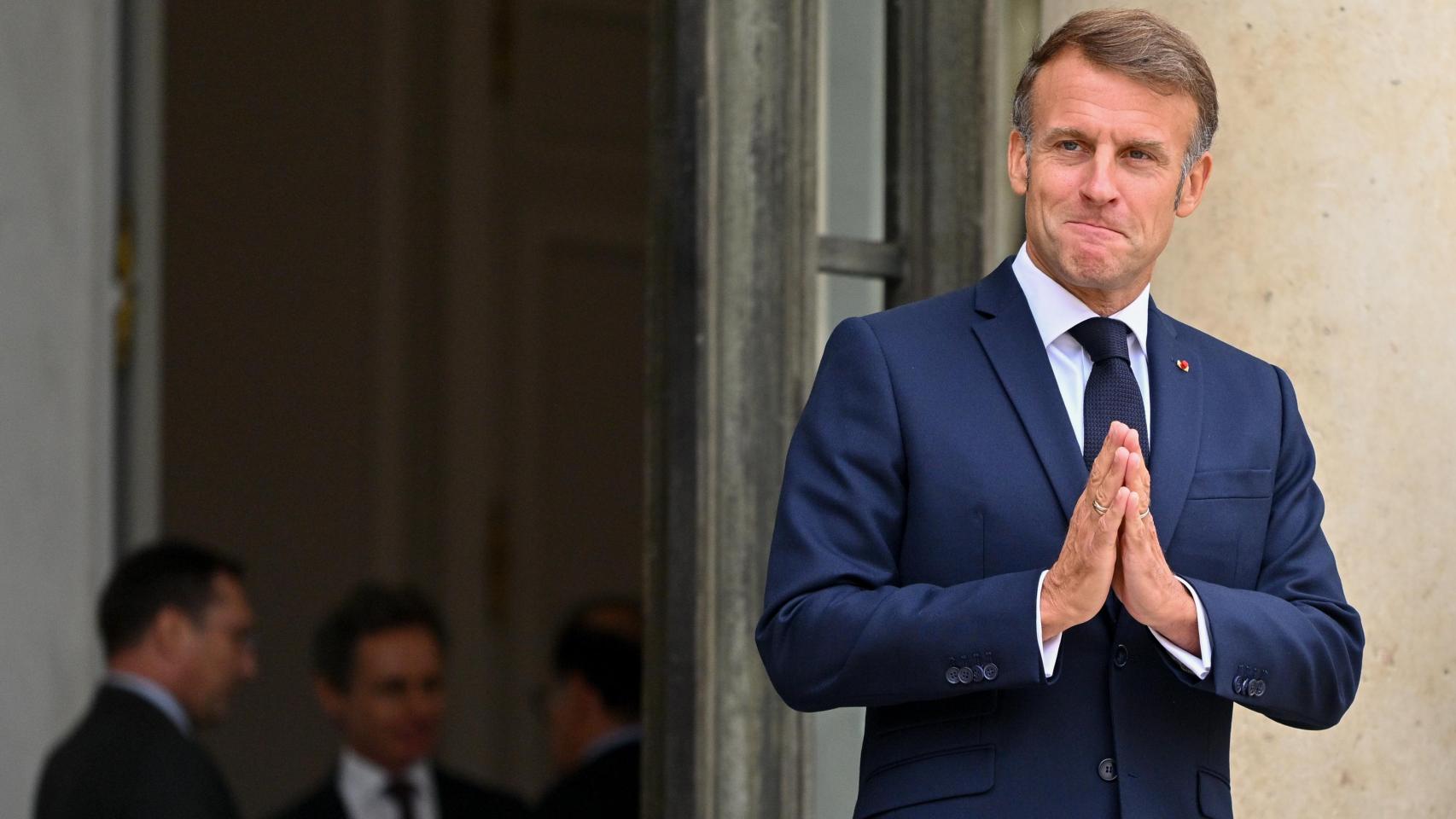 Emmanuel Macron el pasado 16 de septiembre en París.