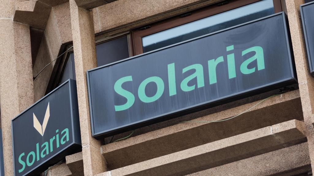 La sede de Solaria, a 19 de mayo de 2023, en Madrid (España).