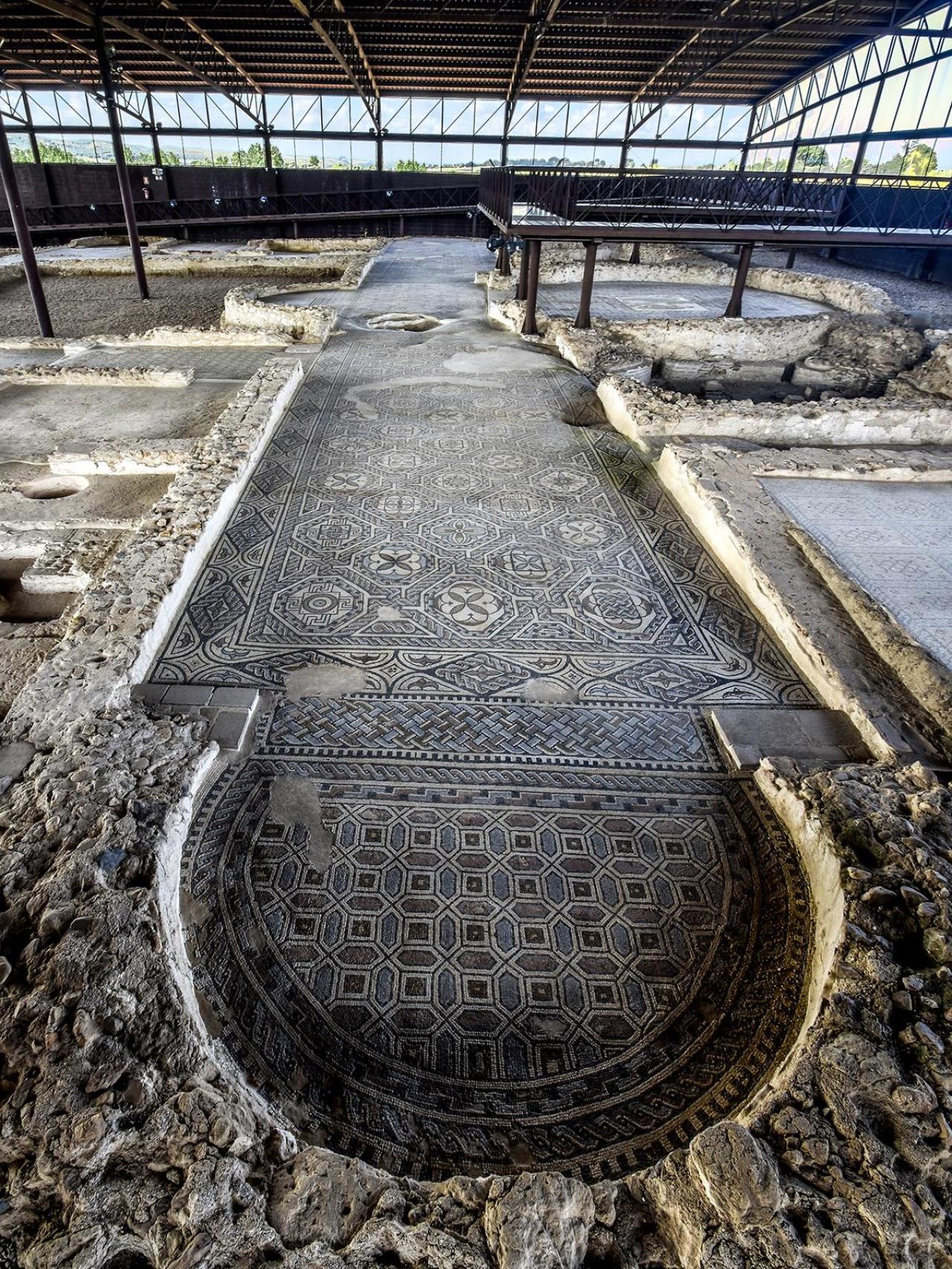 Parque Arqueológico de Carranque (Toledo).