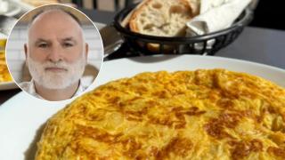 El popular chef español José Andrés y la tortilla que le sorprendió por su sabor y sencillez