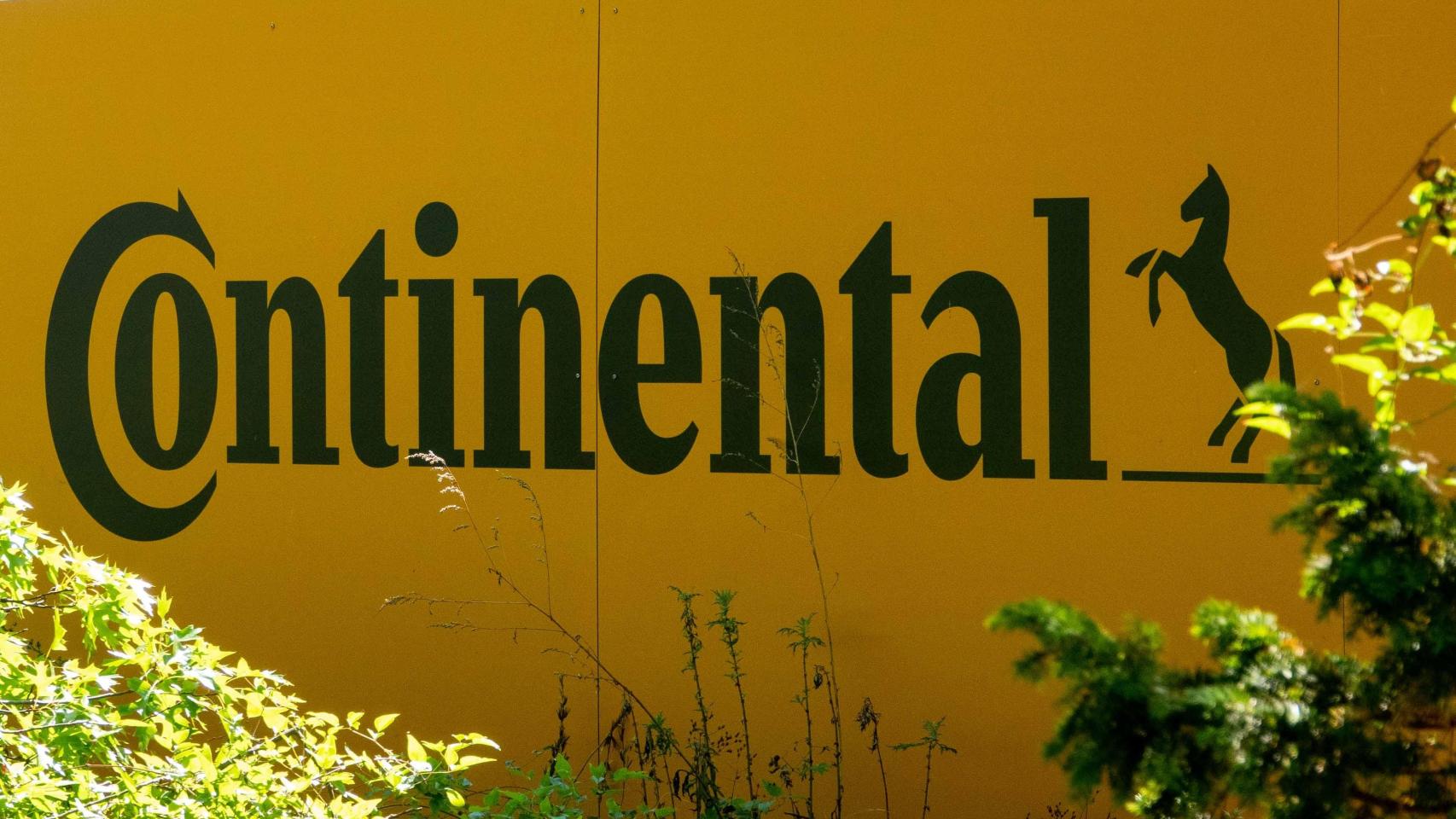 Logo de Continental en su sede de Hannover (Alemania)