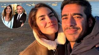 Mariló Montero y Carlos Herrera (arriba) / Alberto Herrera y Blanca Llandres (abajo).