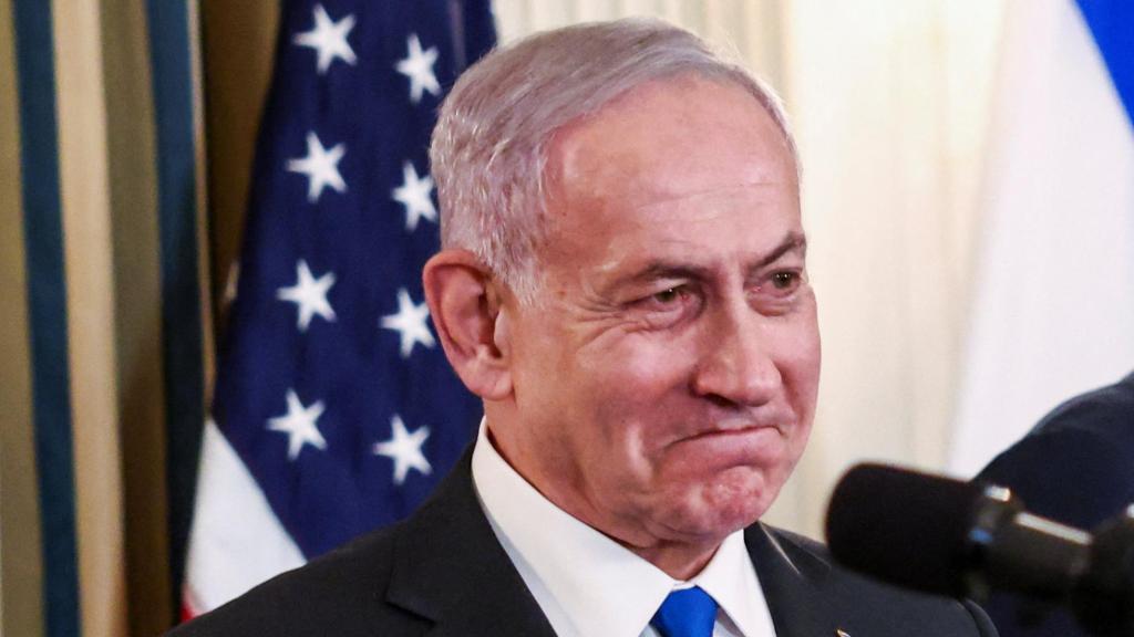 Netanyahu y Trump durante la rueda de prensa en la Casa Blanca.