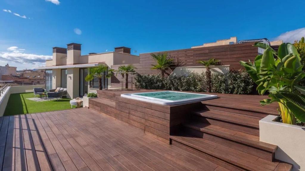 Imagen del ático de Pasaje Heredia.