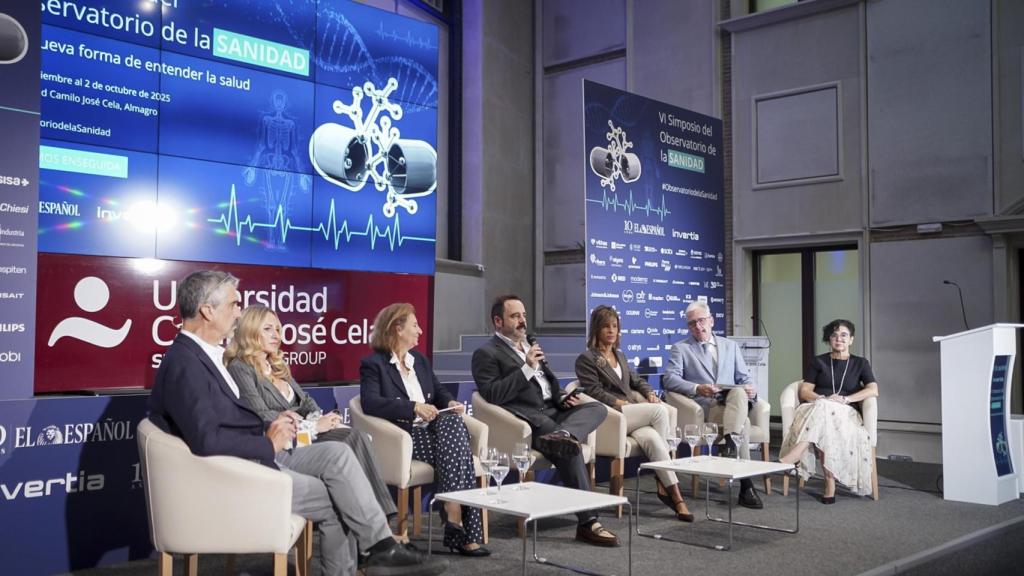 Un momento durante la mesa redonda.