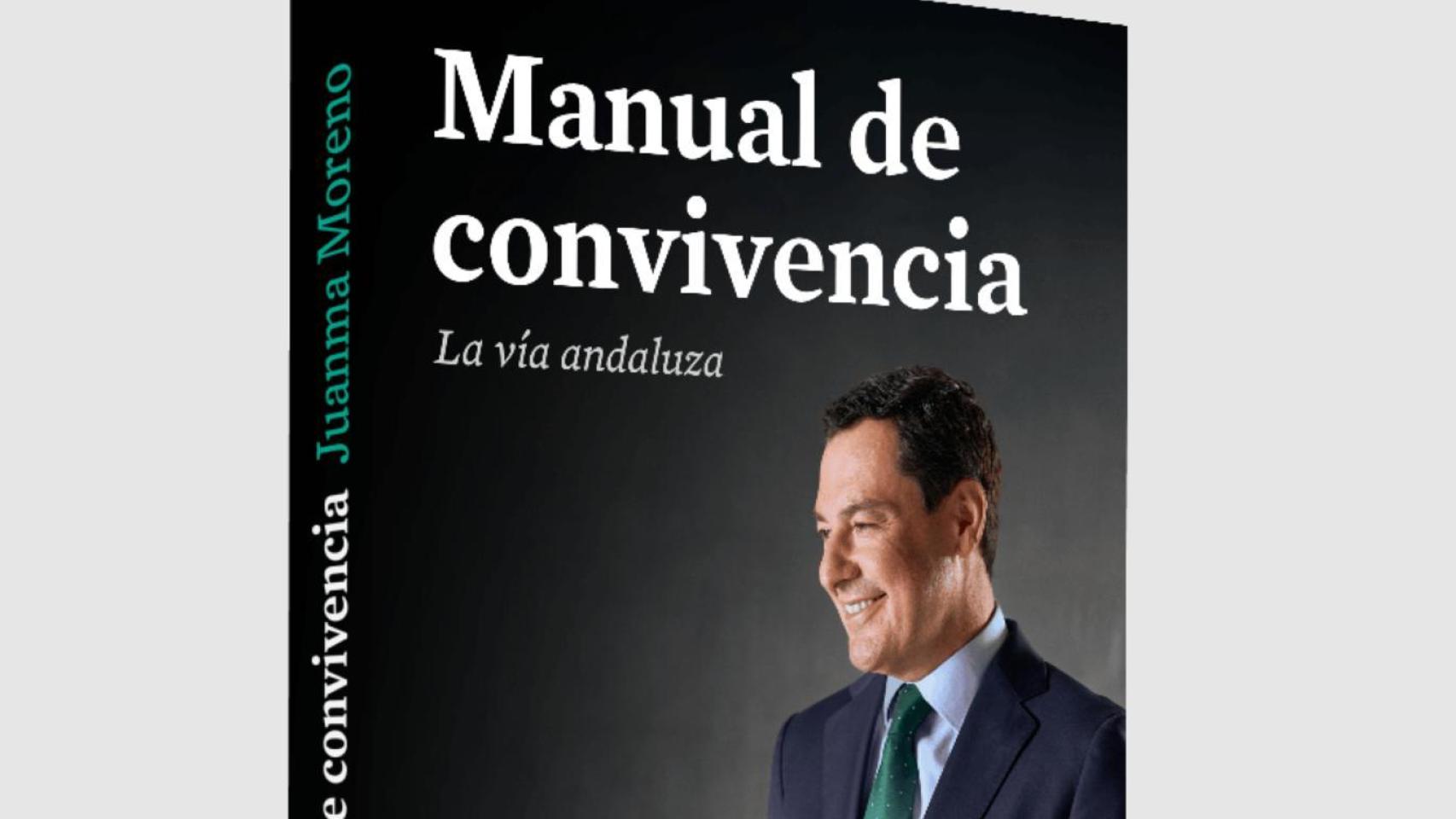 La portada del libro de Juanma Moreno.