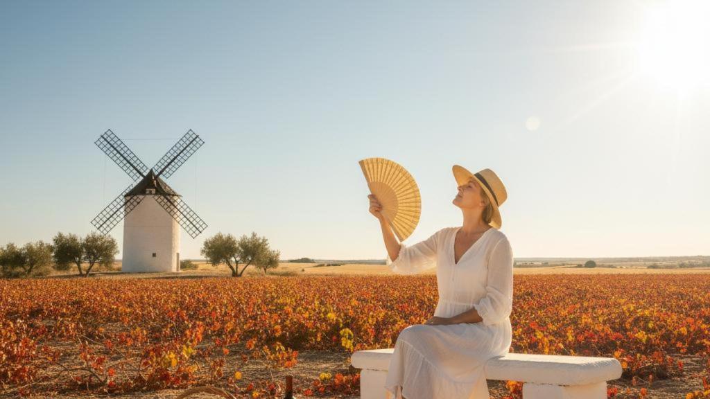 Imagen generada con IA de una mujer.