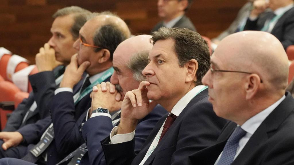 El consejero de Economía y Hacienda y portavoz de la Junta de Castilla y León, Carlos Fernández Carriedo, participa en la jornada 'Retos y oportunidades en defensa: nuevos horizontes para la industria y la innovación', organizada por Fundación Cidaut, este martes