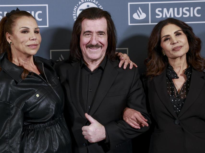 Las Azúcar Moreno con Luis Cobos.