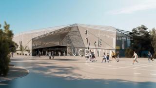 La previsualización de cómo serían las instalaciones deportivas.