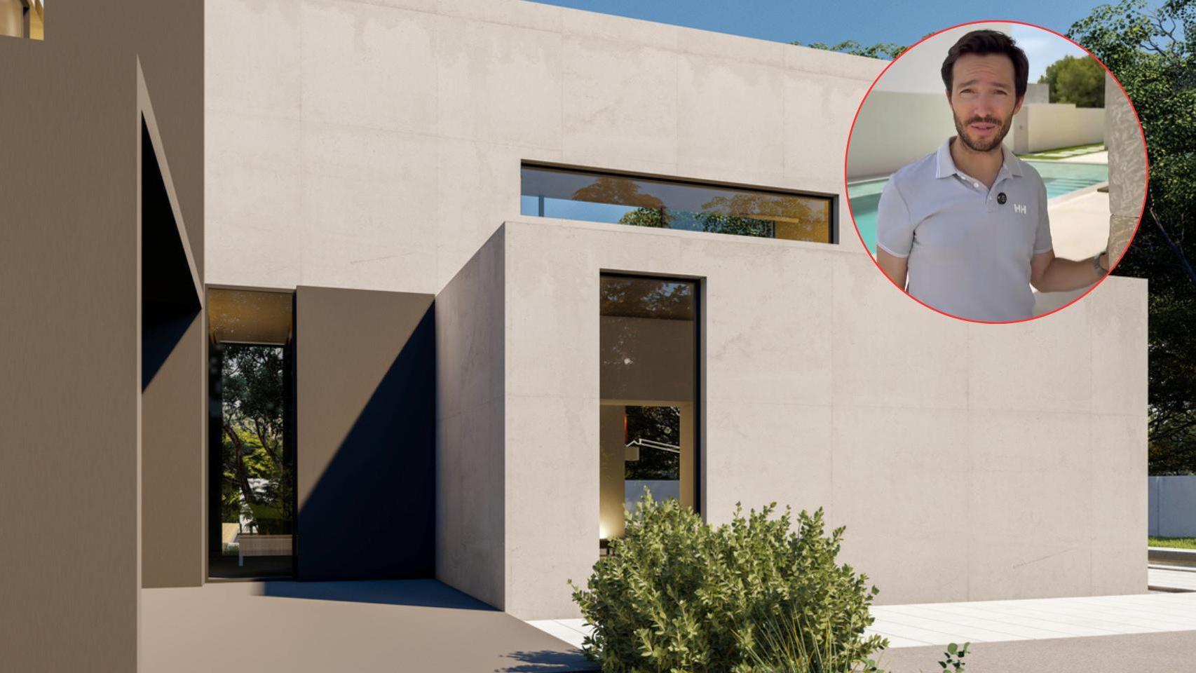 Una casa de diseño moderno y el arquitecto Máximo Caballero.