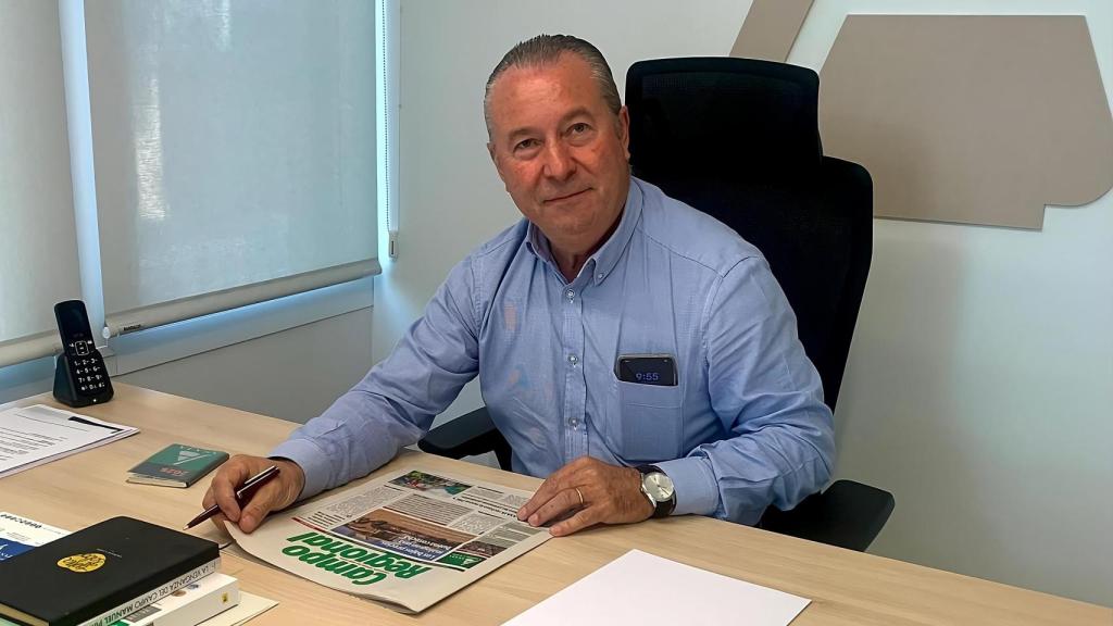 Donaciano Dujo en la sede de Asaja Castilla y León.