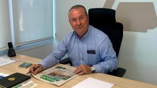 Donaciano Dujo en la sede de ASAJA Castilla y León.