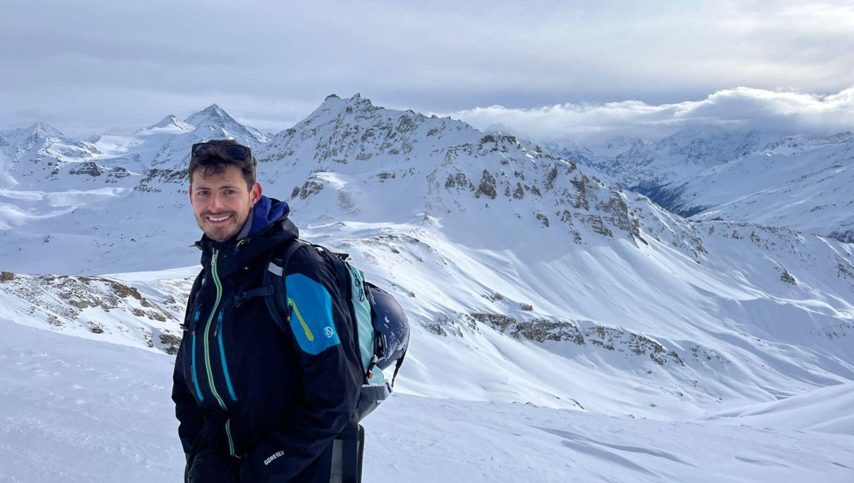 Eduardo Gutiérrez, investigador vallisoletano trabajando en Suiza.