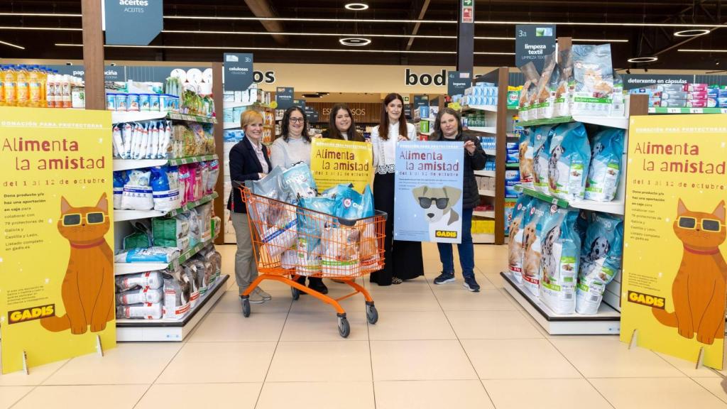 La campaña de Gadis destinada a las protectoras de animales de Castilla y León