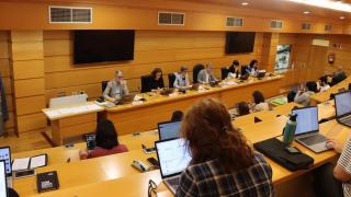 Reunión del Consello Goberno de la Universidade da Coruña el 30 de septiembre de 2025.