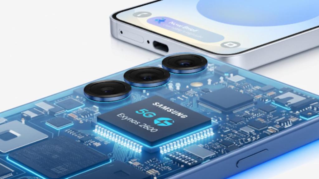 Montaje de un Samsung con el nuevo procesador