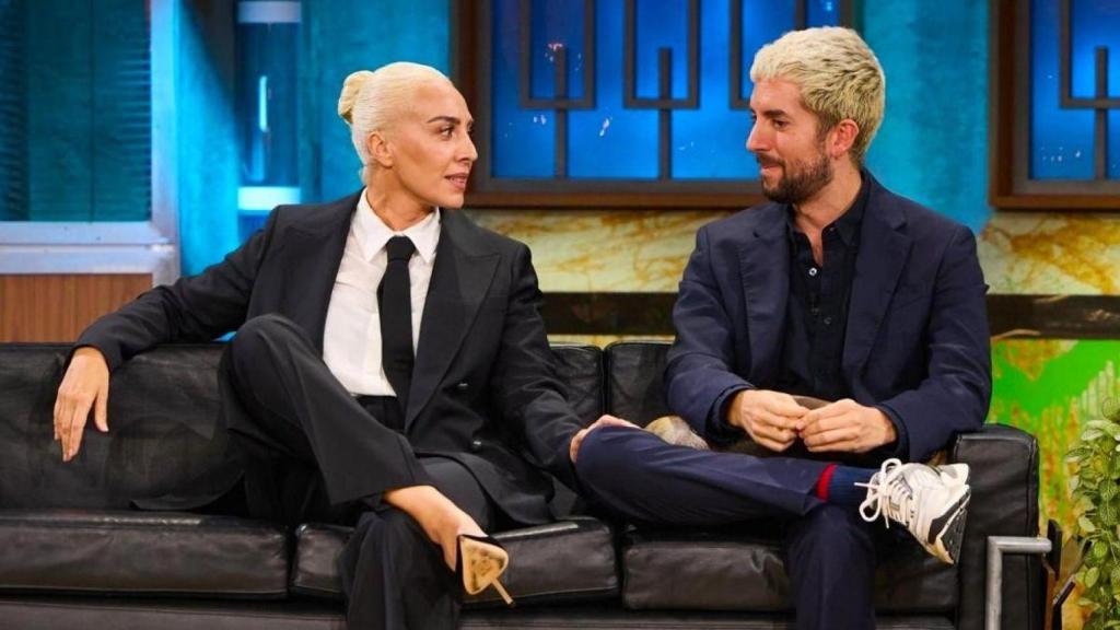 Mónica Naranjo y David Broncano, en 'La Revuelta' el pasado lunes.