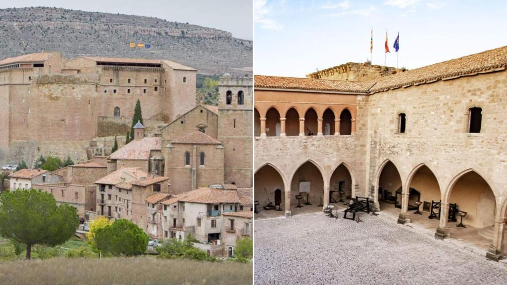 Exterior e interior del Castillo Mora de Rubielos