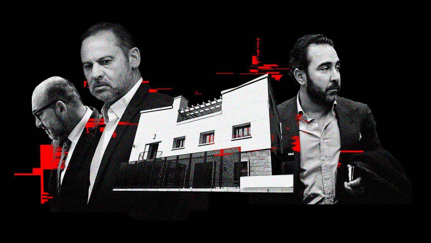 José Luis Ábalos, Koldo García y Víctor de Aldama.