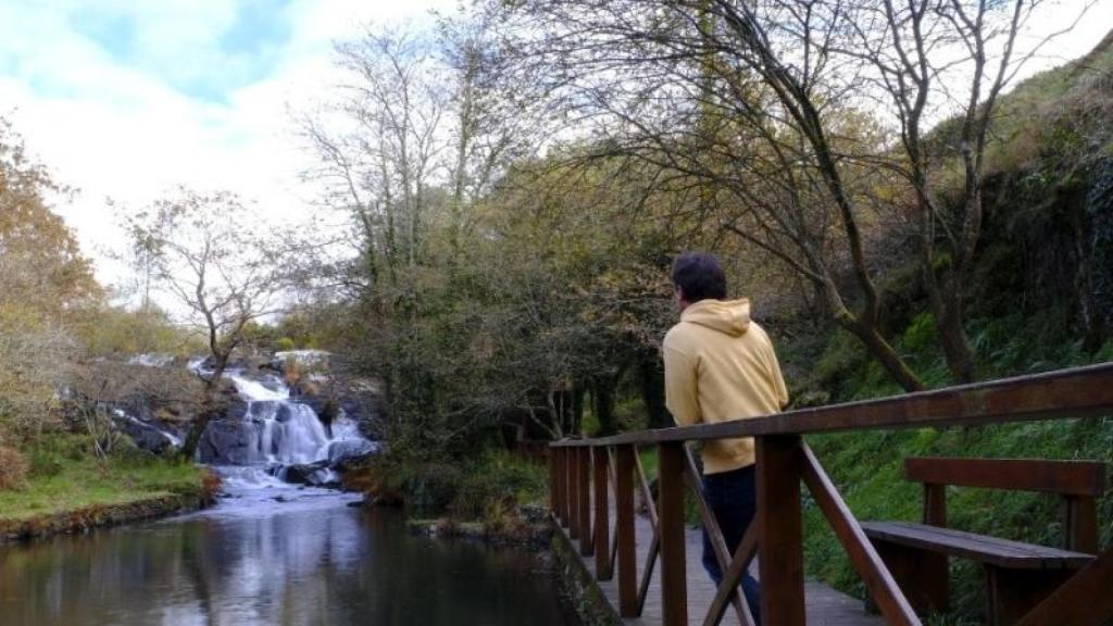 Fervenza de Castriz, en Santa Comba (A Coruña)