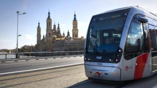 Este será el horario del tranvía durante las fiestas del Pilar en Zaragoza