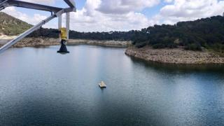 El embalse del Guadalhorce el pasado mes de mayo.