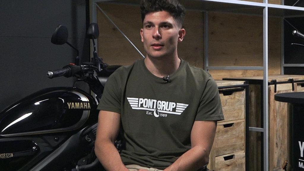 Carlos Tatay durante la entrevista con EL ESPAÑOL de Málaga.