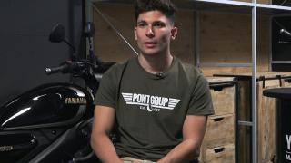 Carlos Tatay durante la entrevista con EL ESPAÑOL de Málaga.