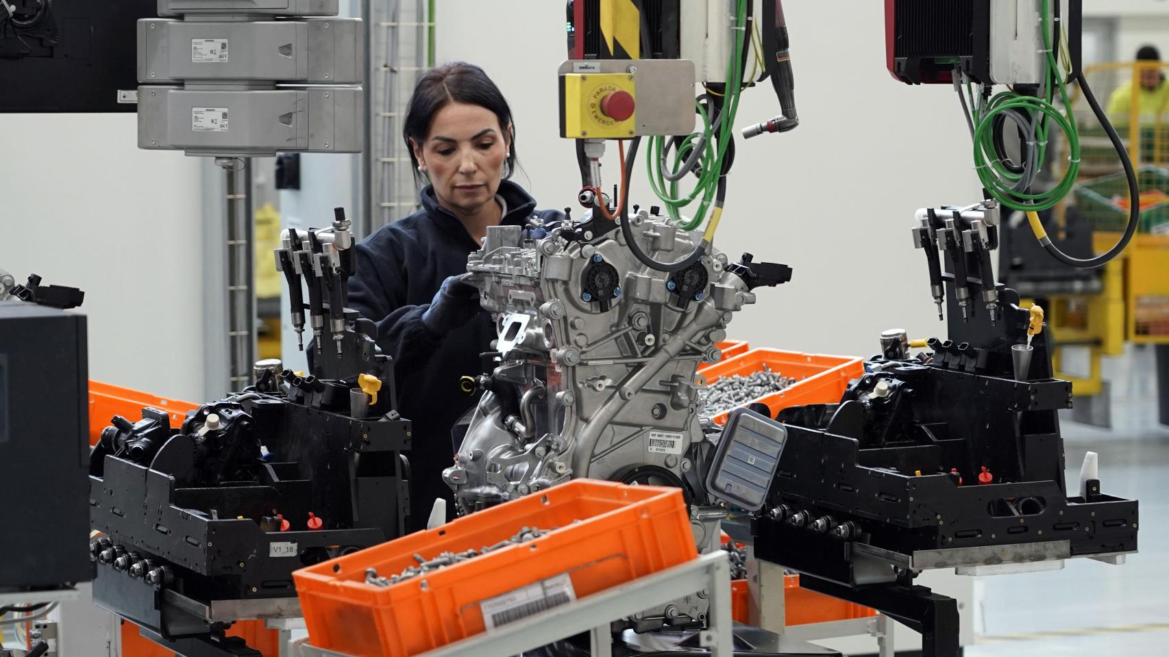 Una trabajadora de Horse Valladolid.