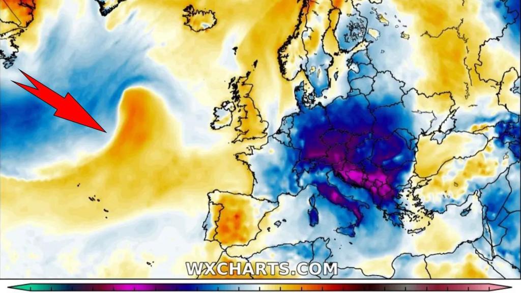 Las masas de aire cálido que llegan a España a comienzos de octubre 2025. Severe-weather-eu.