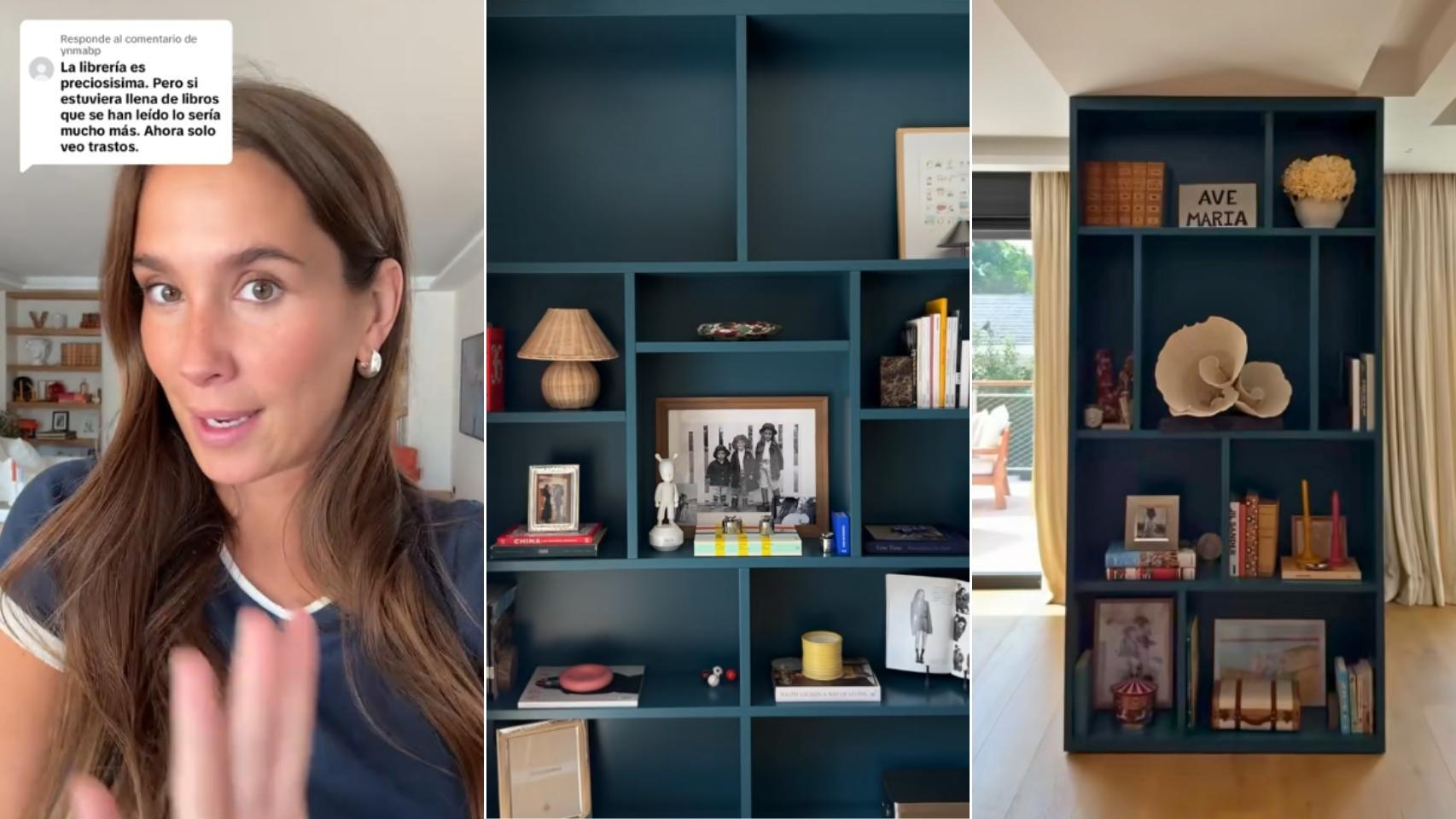 La 'influencer' María Pombo y su nueva estantería compartida en TikTok