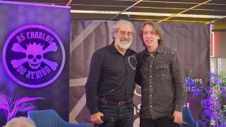 Carlos Blanco y Jesús Suárez en As Charlas do Xerión.