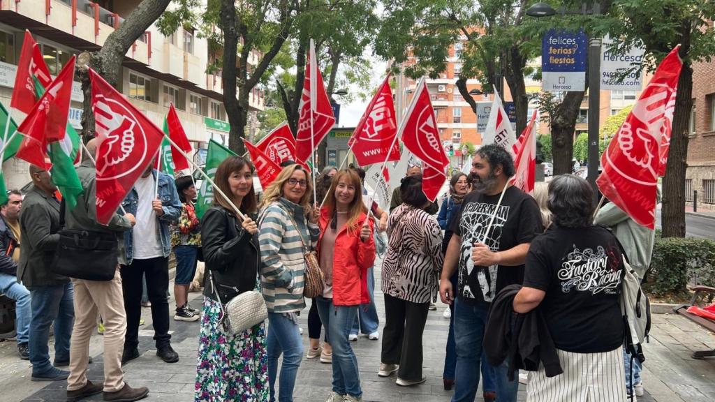 Protesta. Foto: UGT.