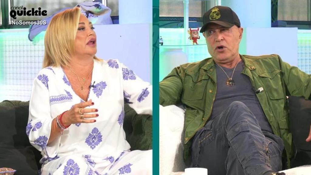 Kiko Matamoros y Belén Esteban en 'No somos nadie'.