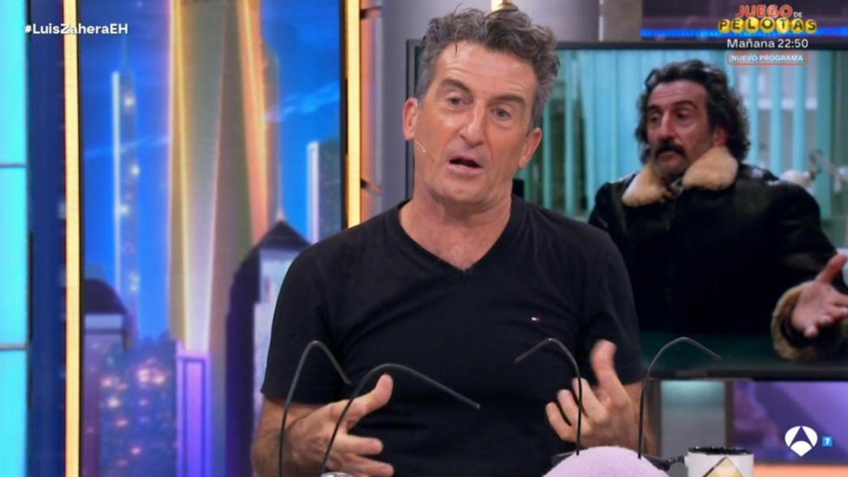 Luis Zahera en 'El Hormiguero'.