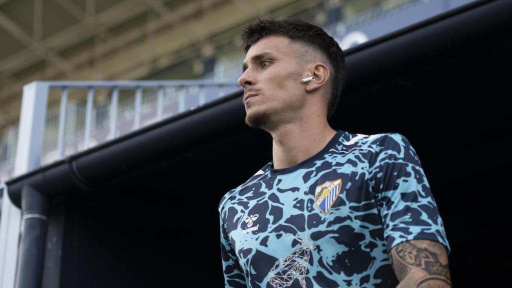 Diego Murillo, jugador del Málaga CF