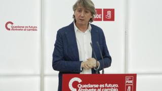 El secretario general del PSOE de Castilla y León, Carlos Martínez, en una imagen de archivo