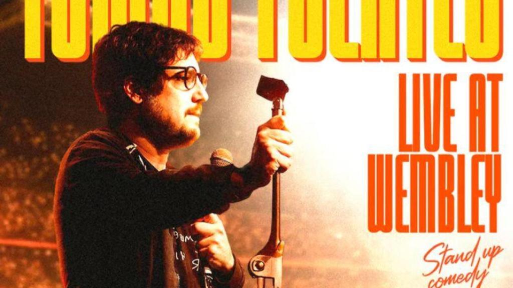 El cartel del primer espectáculo de Tomàs Fuentes, co-creador del podcast 'La Ruina'